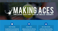 Desktop Screenshot of makingaces.com